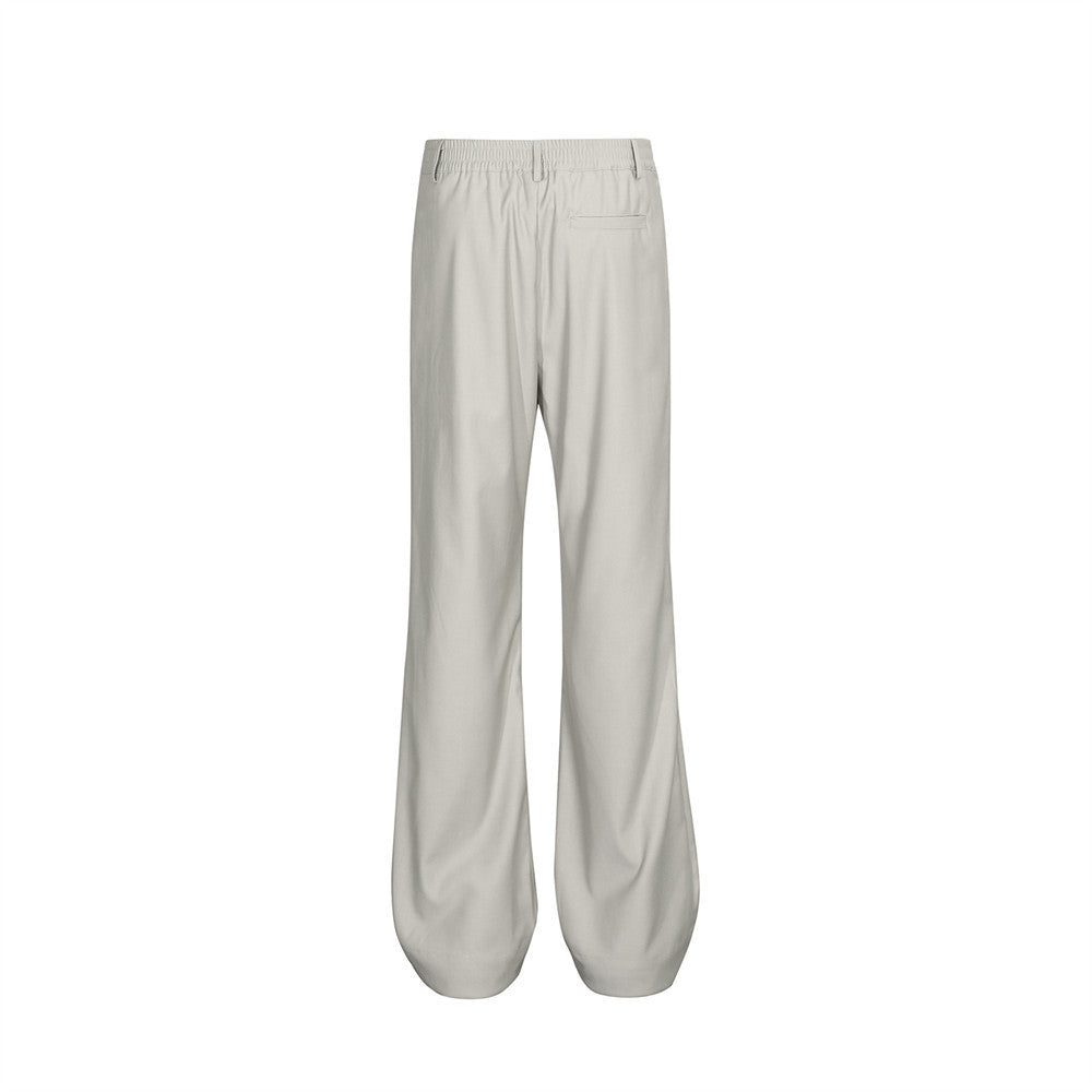 Bootcut Trousers Men's Trousers Loose Split Stitching