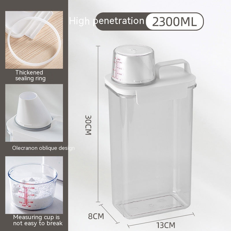 Detergent Storage Box Bathroom Household Supplies