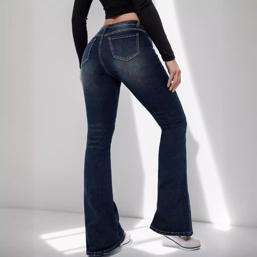 High stretch slim fit jeans