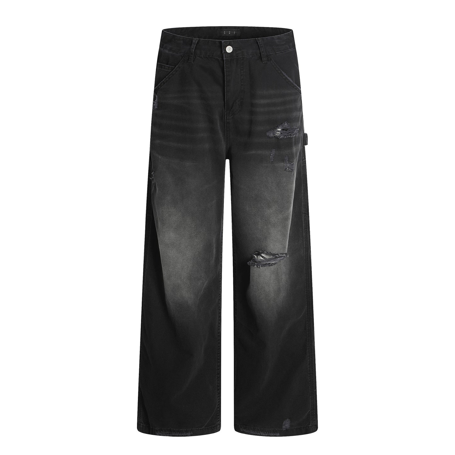 Retro Tattered Jeans Jeans