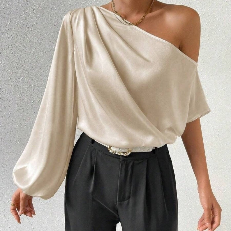 Sexy loose off-shoulder T-shirt