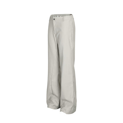 Bootcut Trousers Men's Trousers Loose Split Stitching