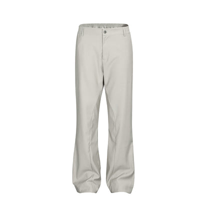 Bootcut Trousers Men's Trousers Loose Split Stitching