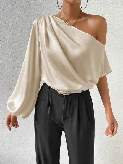 Sexy loose off-shoulder T-shirt