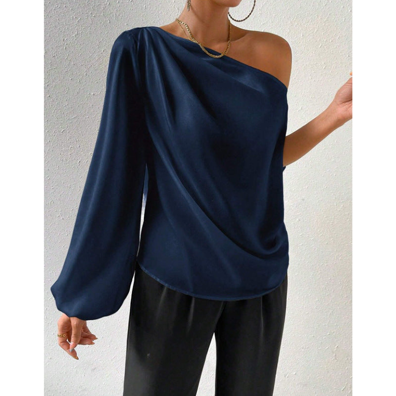 Sexy loose off-shoulder T-shirt